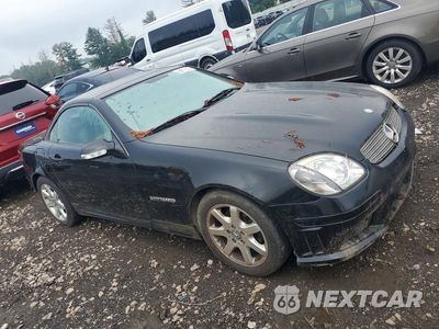 Czwarte zdjęcie samochodu z boku: 2001 MERCEDES-BENZ SLK 230 KOMPRESSOR VIN:WDBKK49F01F178148 - miniatura