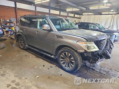 Czwarte zdjęcie samochodu z boku: 2018 NISSAN ARMADA SL VIN:JN8AY2NC2JX500797 - miniatura