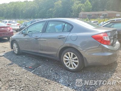 Drugie zdjęcie samochodu z przodu: 2012 HONDA CIVIC EXL VIN:19XFB2F90CE319061 - miniatura