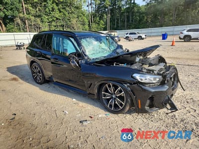 Czwarte zdjęcie samochodu z boku: 2023 BMW X3 M40I VIN:5UX83DP09P9P51612 - miniatura