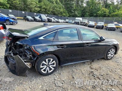 Trzecie zdjęcie samochodu z tyłu: 2025 HONDA CIVIC LX VIN:2HGFE2F20SH502622 - miniatura