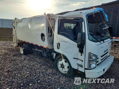 Czwarte zdjęcie samochodu z boku: 2022 ISUZU NRR PACKER GARBAGE TRUCK VIN:JALE5W164N7302269 - miniatura