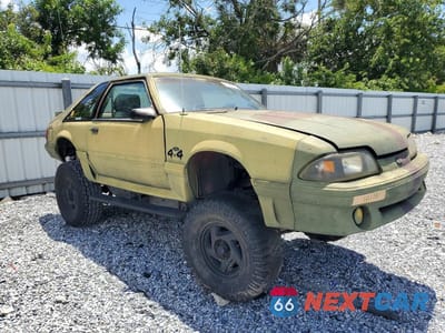 Czwarte zdjęcie samochodu z boku: 1991 FORD MUSTANG LX VIN:1FACP41M3MF175689 - miniatura