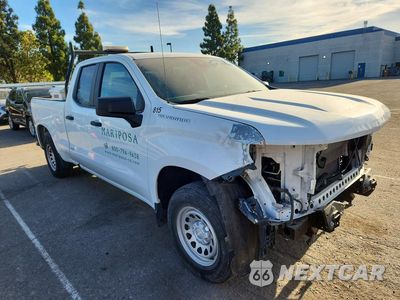 Czwarte zdjęcie samochodu z boku: 2023 CHEVROLET SILVERADO C1500 VIN:1GCRAAED5PZ335136 - miniatura