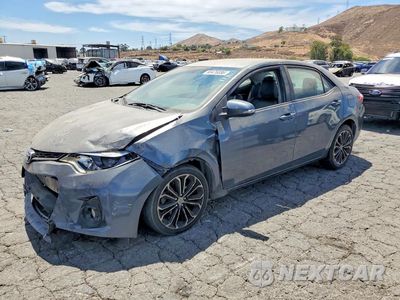2015 TOYOTA COROLLA S PLUS 5YFBURHE9FP340294 - główne zdjęcie licytacji z USA - miniatura