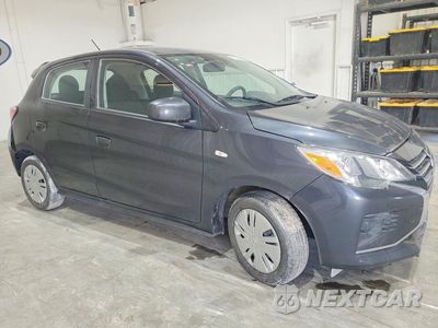 Czwarte zdjęcie samochodu z boku: 2024 MITSUBISHI MIRAGE ES VIN:ML32AUHJ9RH023580 - miniatura