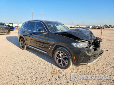 Czwarte zdjęcie samochodu z boku: 2023 BMW X3 SDRIVE30I VIN:5UX43DP02P9R81703 - miniatura