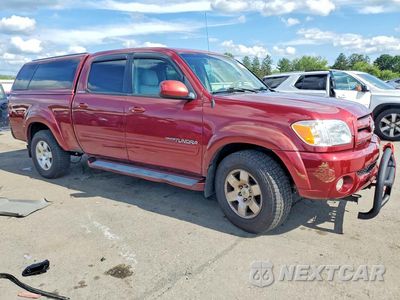 Czwarte zdjęcie samochodu z boku: 2006 TOYOTA TUNDRA DOUBLE CAB LIMITED VIN:5TBDT481X6S525546 - miniatura