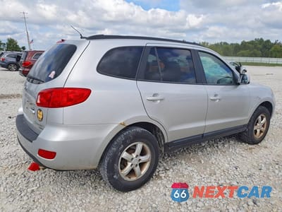 Trzecie zdjęcie samochodu z tyłu: 2008 HYUNDAI SANTA FE GLS VIN:5NMSG73D48H132976 - miniatura
