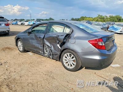 Drugie zdjęcie samochodu z przodu: 2012 HONDA CIVIC EX VIN:2HGFB2F83CH527383 - miniatura