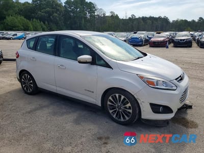 Czwarte zdjęcie samochodu z boku: 2018 FORD C-MAX TITANIUM VIN:1FADP5DU0JL100824 - miniatura