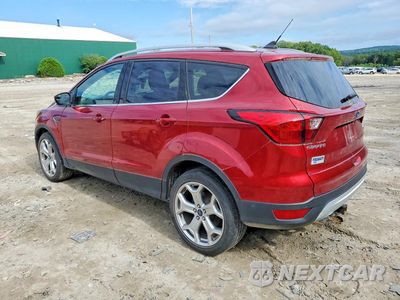 Drugie zdjęcie samochodu z przodu: 2019 FORD ESCAPE TITANIUM VIN:1FMCU9J95KUB90811 - miniatura