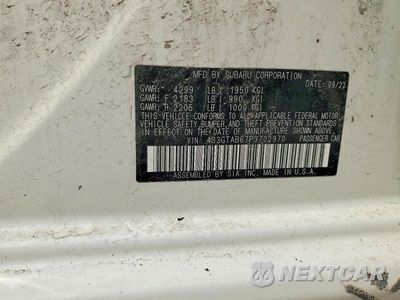 Zdjęcie 12 z 12 samochodu: 2023 SUBARU IMPREZA VIN:4S3GTAB67P3702970 - miniatura