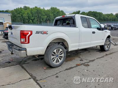 Trzecie zdjęcie samochodu z tyłu: 2017 FORD F150 SUPER CAB VIN:1FTEX1EP1HFB72432 - miniatura