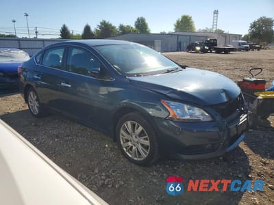 Czwarte zdjęcie samochodu z boku: 2015 NISSAN SENTRA SL VIN:3N1AB7APXFY301086 - miniatura
