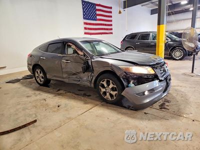 Czwarte zdjęcie samochodu z boku: 2010 HONDA ACCORD CROSSTOUR EXL VIN:5J6TF2H5XAL008124 - miniatura