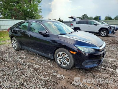 Czwarte zdjęcie samochodu z boku: 2016 HONDA CIVIC LX VIN:19XFC2F55GE216265 - miniatura