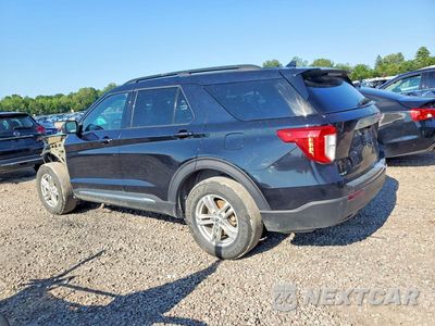 Drugie zdjęcie samochodu z przodu: 2020 FORD EXPLORER XLT VIN:1FMSK8DH9LGA08073 - miniatura