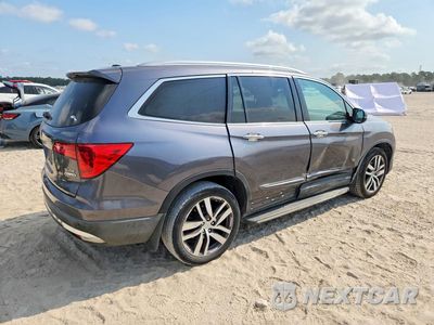 Trzecie zdjęcie samochodu z tyłu: 2018 HONDA PILOT ELITE VIN:5FNYF6H08JB008522 - miniatura