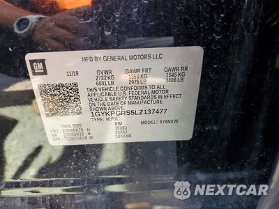 Zdjęcie 13 z 13 samochodu: 2020 CADILLAC XT6 SPORT VIN:1GYKPGRS5LZ137477 - miniatura