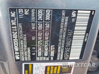 Zdjęcie 13 z 13 samochodu: 2021 MERCEDES-BENZ GLS 450 4MATIC VIN:4JGFF5KE1MA371467 - miniatura