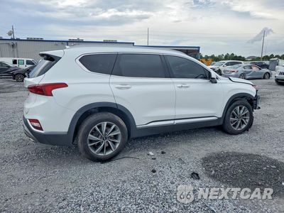 Trzecie zdjęcie samochodu z tyłu: 2020 HYUNDAI SANTA FE SEL VIN:5NMS33AD5LH214800 - miniatura