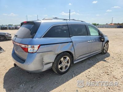 Trzecie zdjęcie samochodu z tyłu: 2012 HONDA ODYSSEY TOURING VIN:5FNRL5H97CB011713 - miniatura