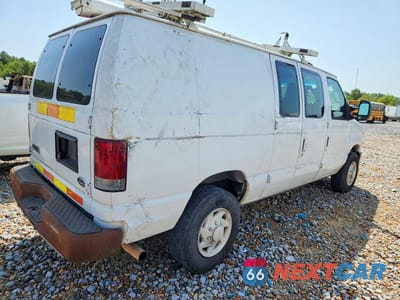 Trzecie zdjęcie samochodu z tyłu: 2009 FORD E350 DELIVERY VAN VIN:1FTSE34L79DA27878 - miniatura