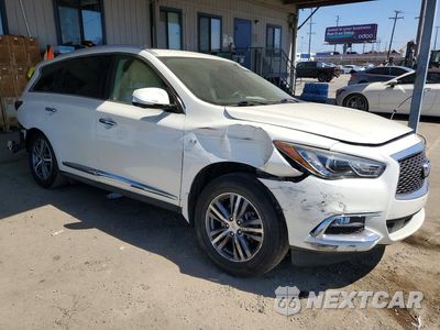 Czwarte zdjęcie samochodu z boku: 2020 INFINITI QX60 LUXE VIN:5N1DL0MNXLC522003 - miniatura