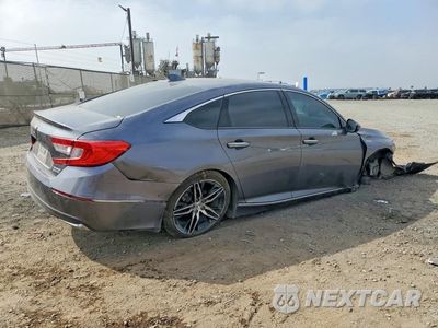 Trzecie zdjęcie samochodu z tyłu: 2022 HONDA ACCORD TOURING HYBRID VIN:1HGCV3F96NA030998 - miniatura