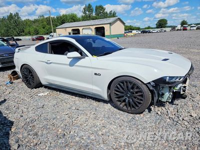 Czwarte zdjęcie samochodu z boku: 2018 FORD MUSTANG GT VIN:1FA6P8CF6J5123185 - miniatura