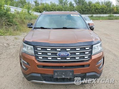 Piąte zdjęcie samochodu w środku: 2017 FORD EXPLORER LIMITED VIN:1FM5K8F85HGB30012 - miniatura