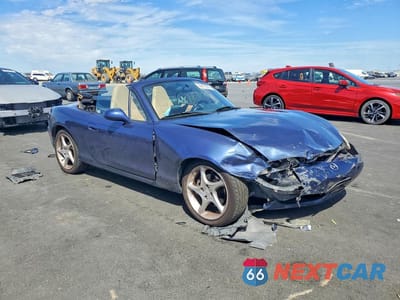 Czwarte zdjęcie samochodu z boku: 2001 MAZDA MX-5 MIATA BASE VIN:JM1NB353010208191 - miniatura