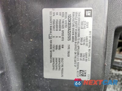 Zdjęcie 12 z 12 samochodu: 2010 CHEVROLET SILVERADO K1500 LT VIN:1GCSKSE36AZ207975 - miniatura