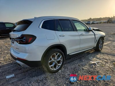 Trzecie zdjęcie samochodu z tyłu: 2024 BMW X3 XDRIVE30I VIN:5UX53DP08R9W13386 - miniatura