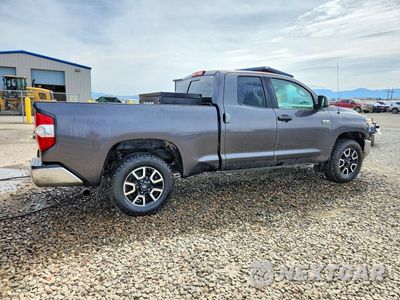 Trzecie zdjęcie samochodu z tyłu: 2019 TOYOTA TUNDRA SR5 VIN:5TFUY5F10KX796623 - miniatura