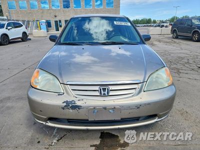 Piąte zdjęcie samochodu w środku: 2003 HONDA CIVIC LX VIN:1HGES16523L007108 - miniatura
