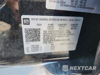Zdjęcie 12 z 12 samochodu: 2024 CHEVROLET SILVERADO K1500 LT TRAIL BOSS VIN:3GCUDFE89RG322538 - miniatura