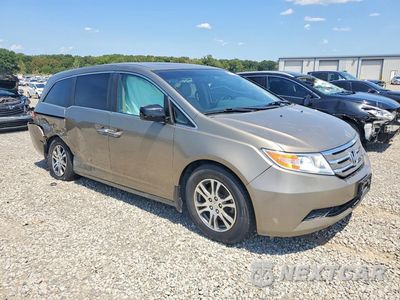 Czwarte zdjęcie samochodu z boku: 2012 HONDA ODYSSEY EXL VIN:5FNRL5H67CB046788 - miniatura