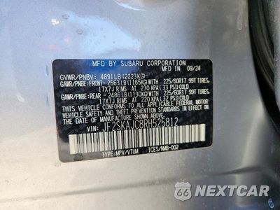 Zdjęcie 14 z 14 samochodu: 2024 SUBARU FORESTER WILDERNESS VIN:JF2SKAJC8RH525812 - miniatura