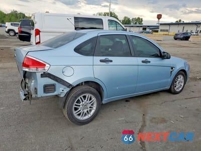 Trzecie zdjęcie samochodu z tyłu: 2008 FORD FOCUS SE VIN:1FAHP35N78W264643 - miniatura