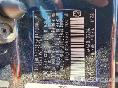 Zdjęcie 12 z 12 samochodu: 2021 TOYOTA CAMRY SE VIN:4T1G11AK3MU435459 - miniatura