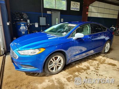 2018 FORD FUSION S HYBRID 3FA6P0UU1JR122926 - główne zdjęcie licytacji z USA - miniatura