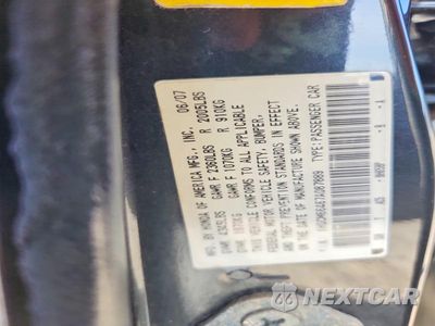 Zdjęcie 12 z 12 samochodu: 2007 HONDA ACCORD SE VIN:1HGCM66467A087889 - miniatura