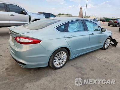 Trzecie zdjęcie samochodu z tyłu: 2013 FORD FUSION TITANIUM PHEV VIN:3FA6P0SU6DR373626 - miniatura
