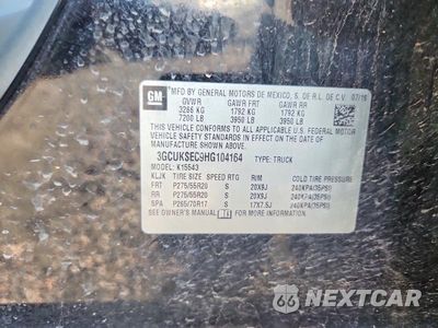 Zdjęcie 12 z 12 samochodu: 2017 CHEVROLET SILVERADO K1500 LTZ VIN:3GCUKSEC9HG104164 - miniatura
