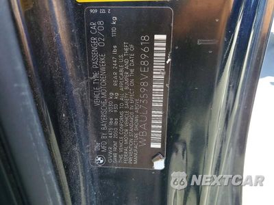 Zdjęcie 12 z 12 samochodu: 2008 BMW 128 I VIN:WBAUL73598VE89618 - miniatura
