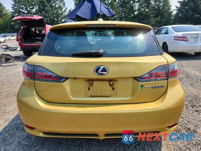 Zdjęcie 6 z 12 samochodu: 2012 LEXUS CT 200 VIN:JTHKD5BH6C2047960 - miniatura