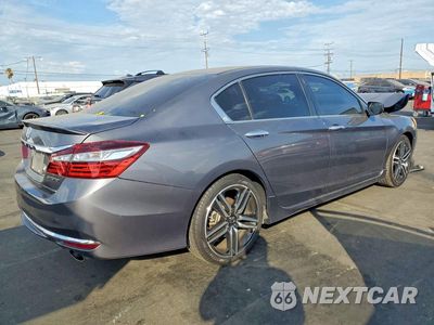 Trzecie zdjęcie samochodu z tyłu: 2017 HONDA ACCORD SPORT VIN:1HGCR2F5XHA043818 - miniatura