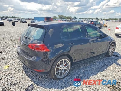 Trzecie zdjęcie samochodu z tyłu: 2017 VOLKSWAGEN GTI S VIN:3VW5T7AU4HM068735 - miniatura